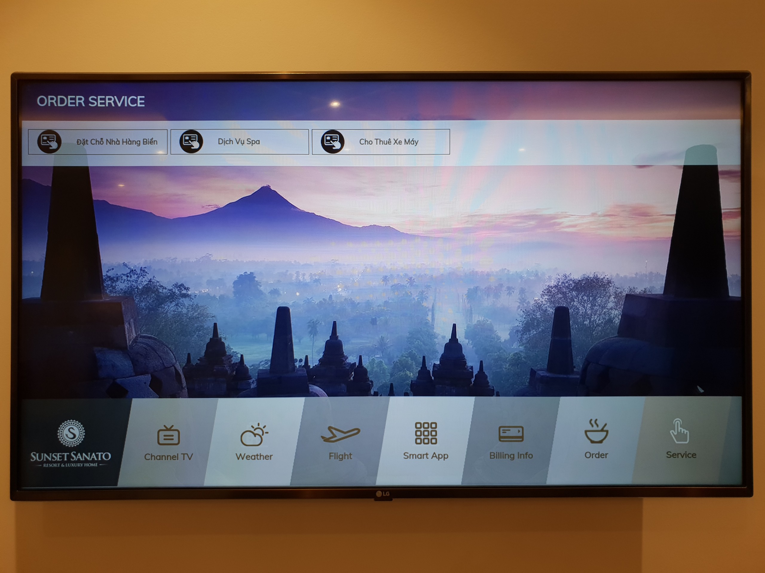 Phần mềm Hotel TV cho các khách sạn